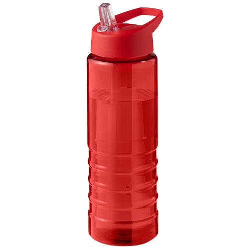 Bouteille sport promotionnelle 750 ml Ocean plastic H2O Active® Rouge / Rouge